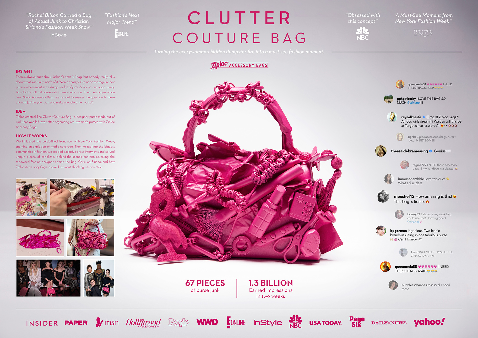 Ziploc Clutter Couture